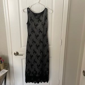 BEBE fitted lace dress